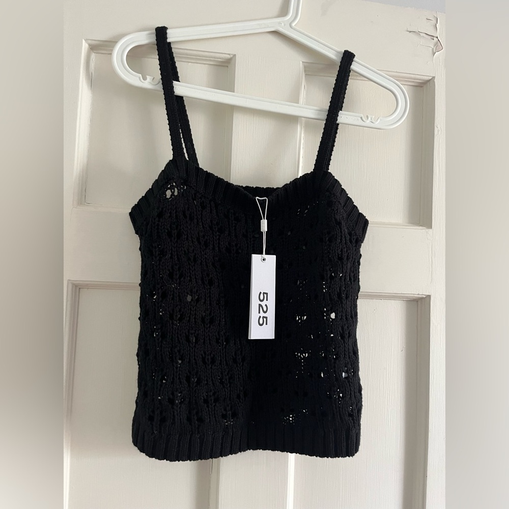 525 Born in brooklyn crop top knit size S